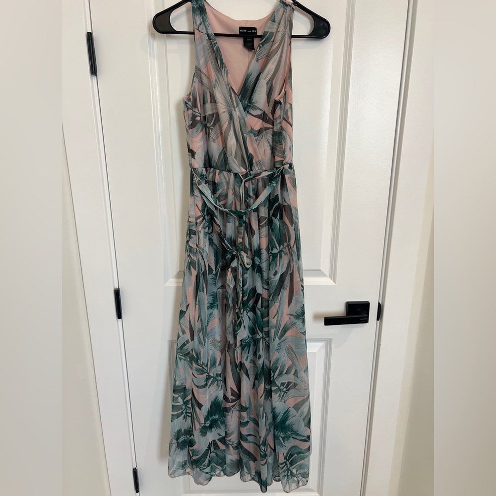 KATE AND LILY Tropical Summer Maxi Dress